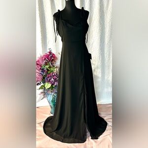 Lulus Simple elegance Black should tie dress.‼️NWT‼️